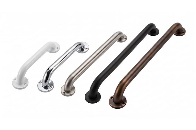 Grab_Bar A variety of grab bars in different shapes, styles, and colors.
